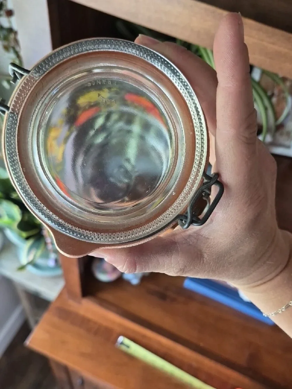 Spice Of Life Clear Glass Pantry Jar and Clamp Lid